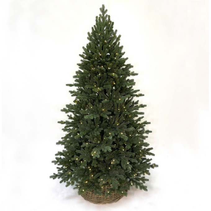 Ель TRIUMPH TREE, Шервуд премиум, 100% литая, 155 см, 120 ламп, зеленая 72178