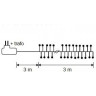 Гирлянда Кластер LUCA LIGHTING белый свет 480 ламп, длина 300 см 83804